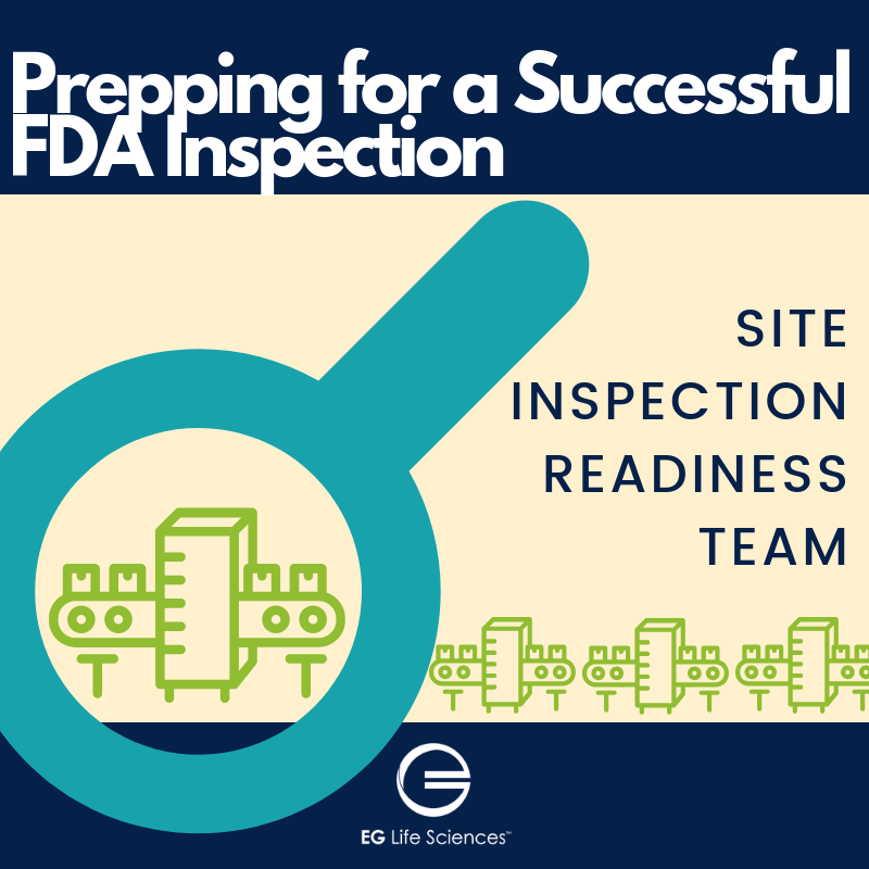 Prepping for a Successful FDA Inspection: Site Inspection Readiness Team